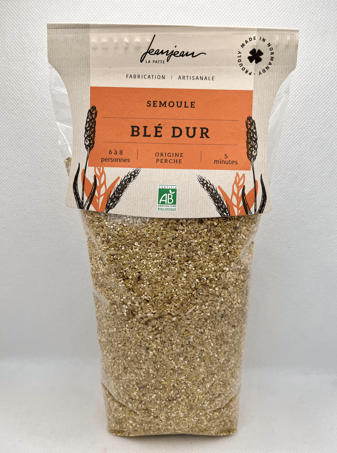 1Kg de semoule de blé dur qualité supérieure - Pâtes artisanales des Alpes